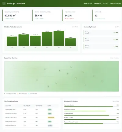 Forestry Dashboard